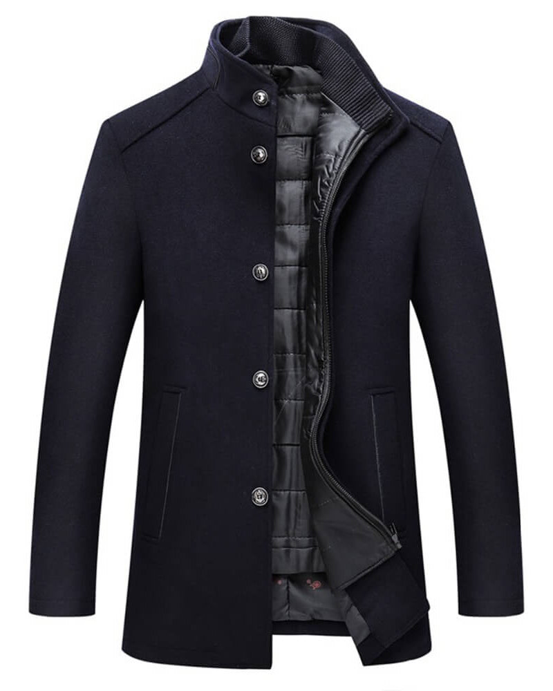 Rare Elegance Coat - Removable Vest