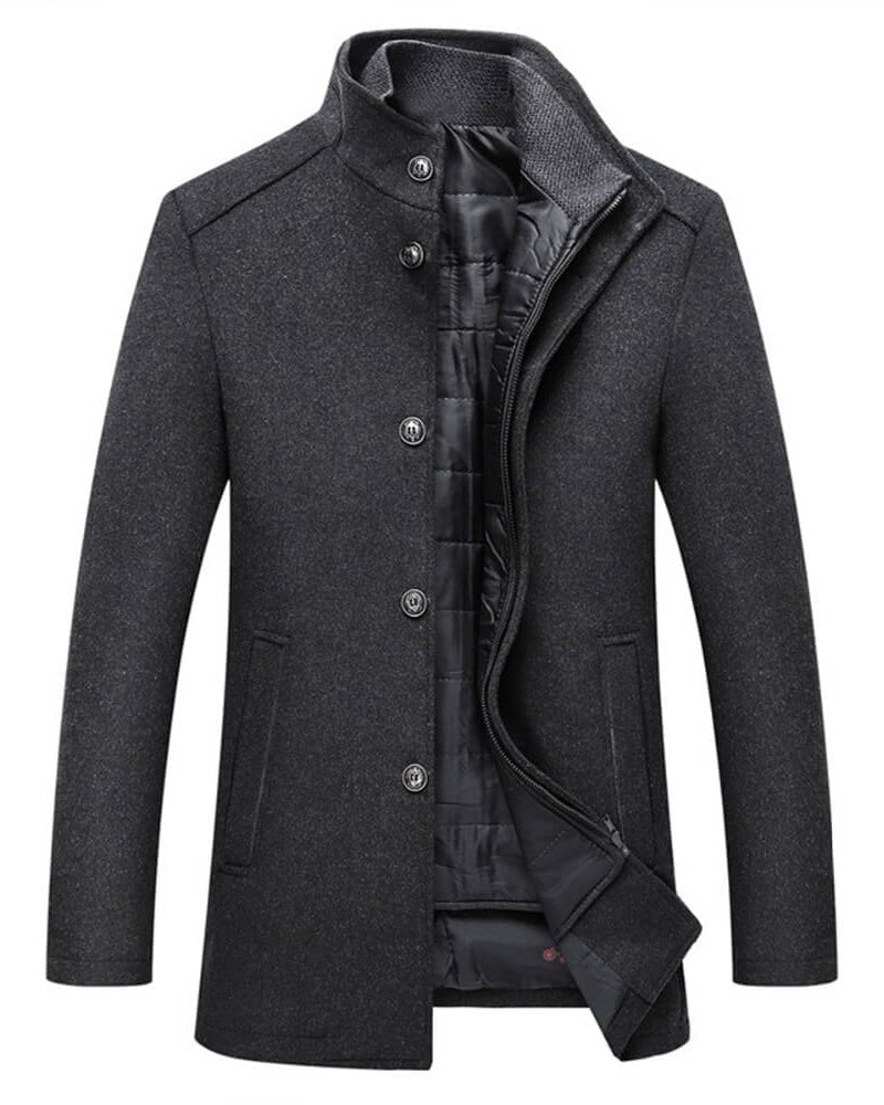Rare Elegance Coat - Removable Vest