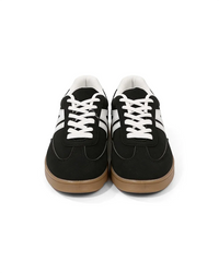 Harbor Court Black Gum Sole Sneakers