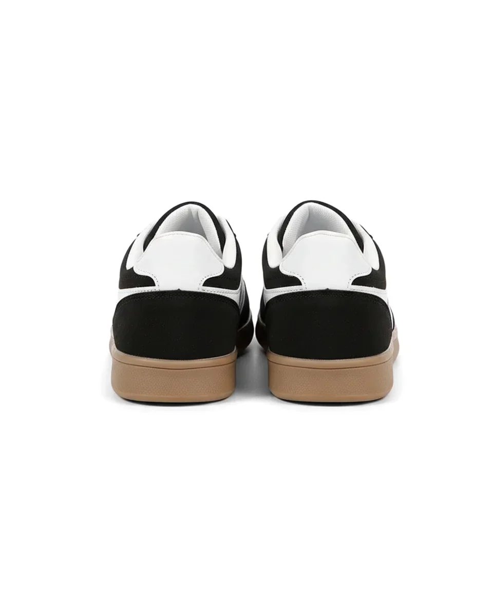 Harbor Court Black Gum Sole Sneakers