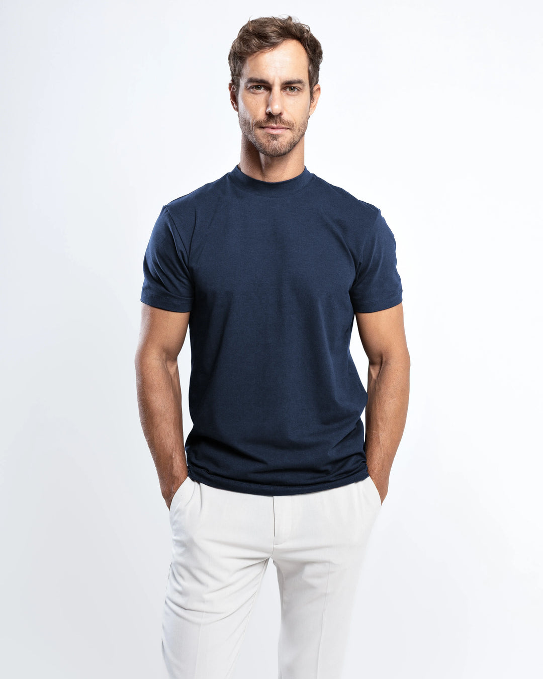 High Neck T-Shirt – Grant