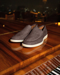 Arezzo Goat Suede Loafers
