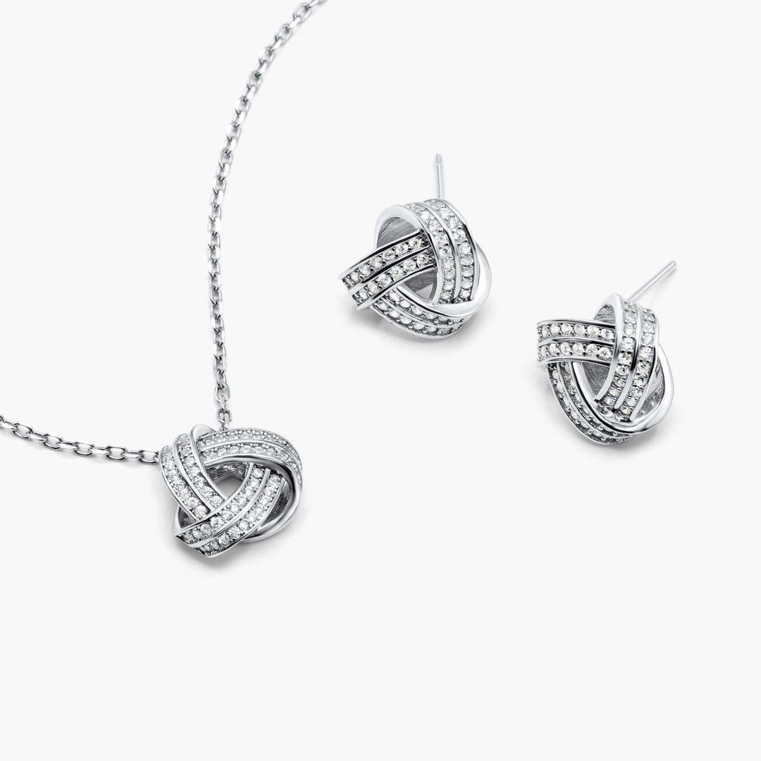 "To My Granddaughter" - Infinity Knot Necklace