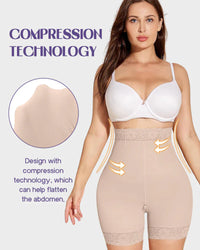 High Waist Shorts Thigh Slimmer