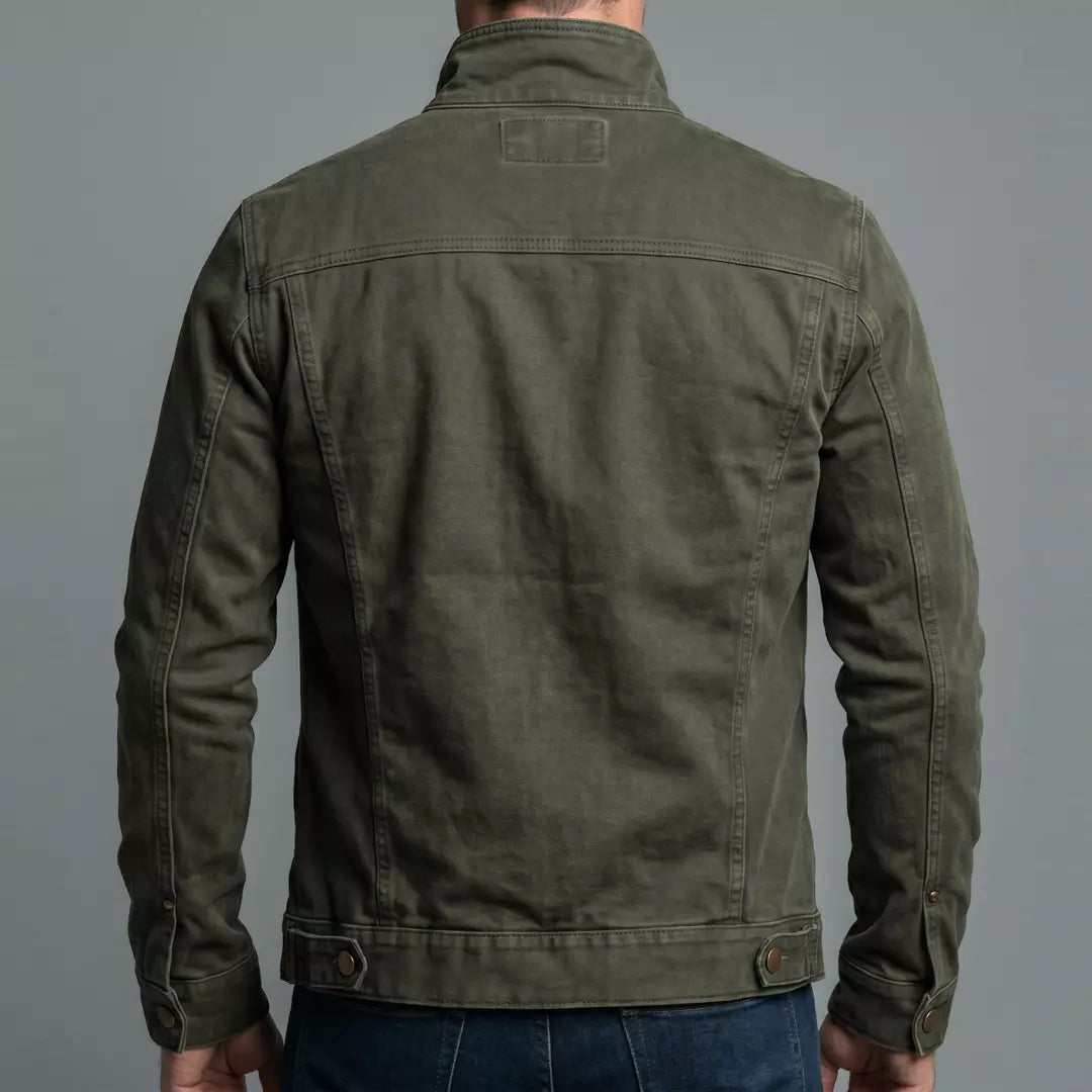 Louis | Vintage Cotton Zip Jacket