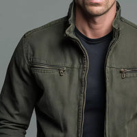 Louis | Vintage Cotton Zip Jacket
