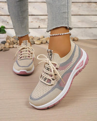 Lyra Motion – Ademende gebreide comfortabele sneakers
