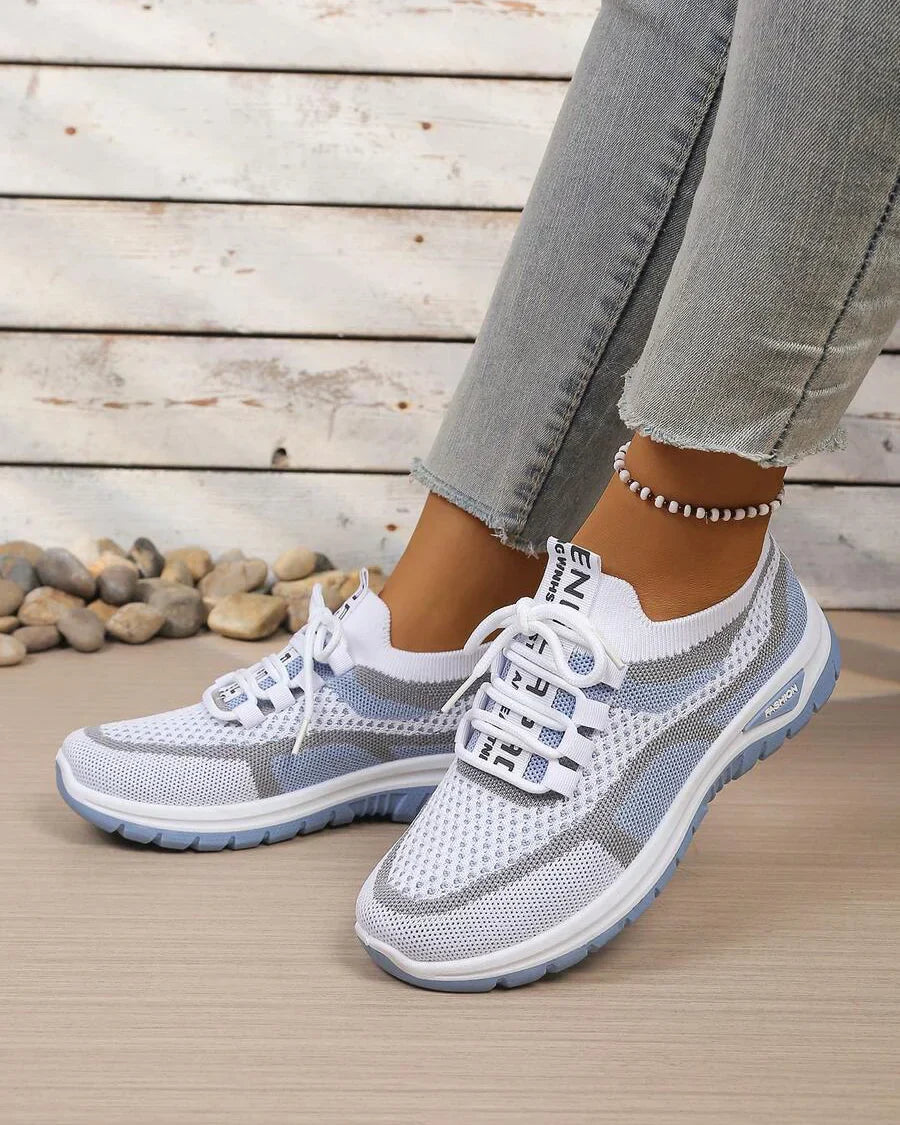 Lyra Motion – Ademende gebreide comfortabele sneakers