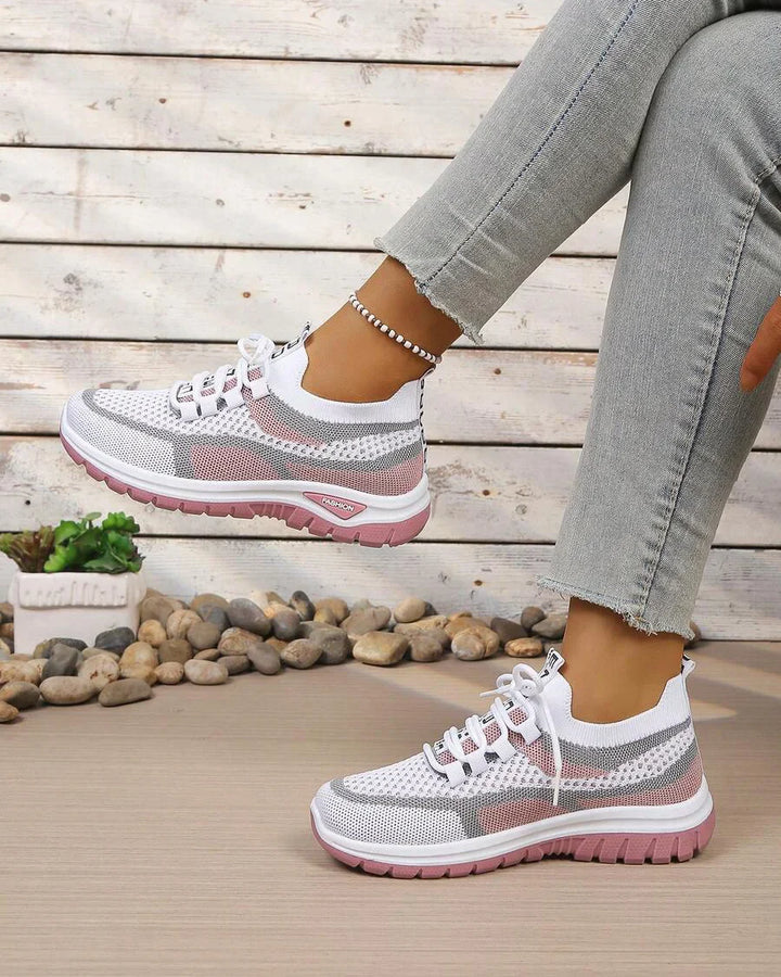 Lyra Motion – Ademende gebreide comfortabele sneakers