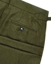 Greece Pure Linen Trousers