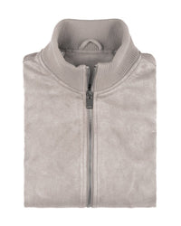 High Collar Suede Jacket – Grant