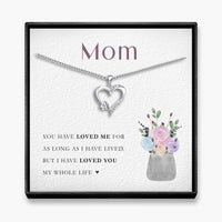 My Whole Life - Sterling Silver Sacred Heart Necklace - 5 Colours