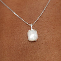 My Whole Life - Iridescent Pearl Necklace