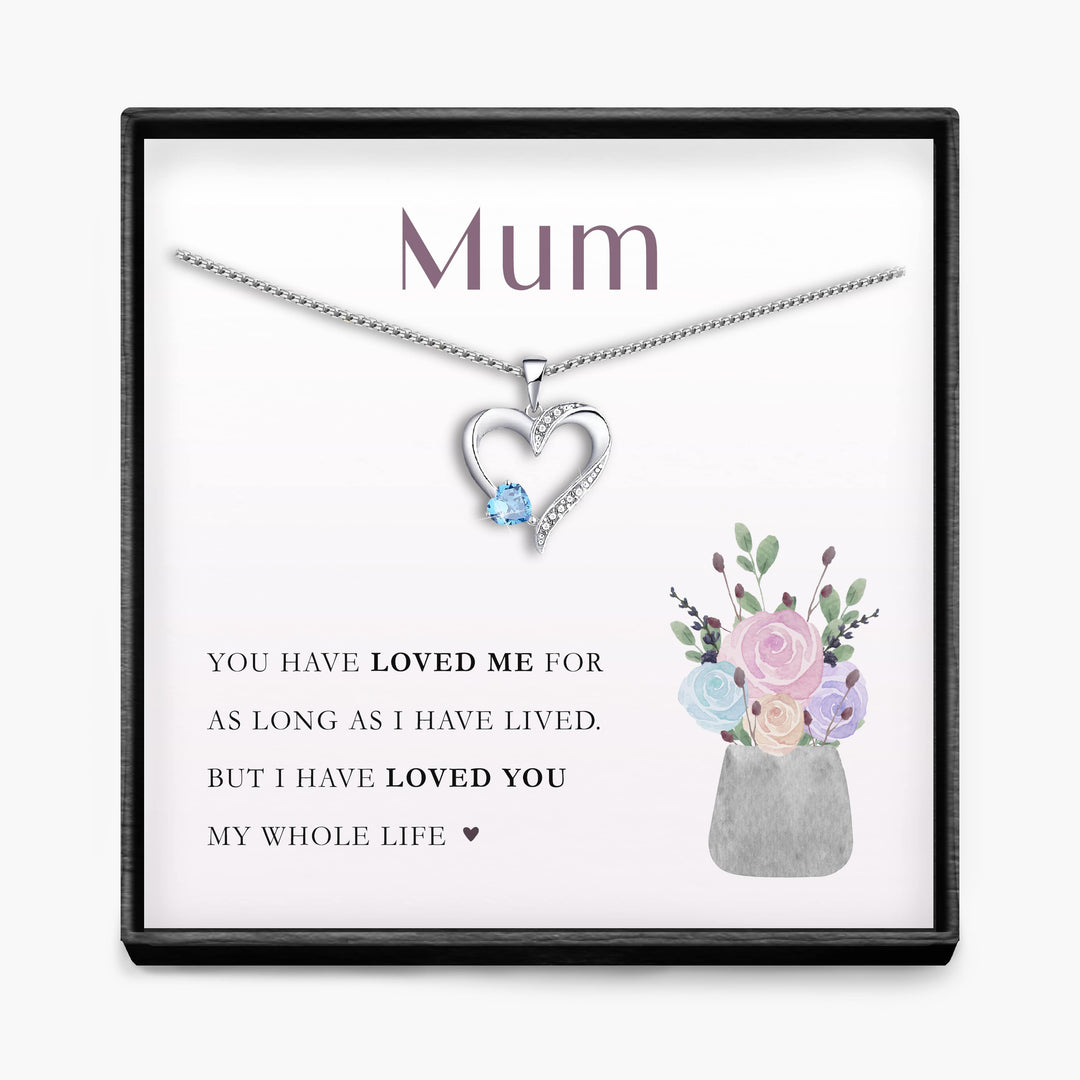 My Whole Life - Sterling Zilveren Heilig Hart Ketting - 5 Kleuren