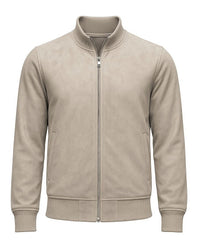 High Collar Suede Jacket – Grant