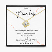 Custom Message Necklace