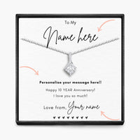 Custom Message Necklace