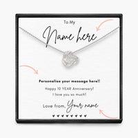 Custom Message Necklace