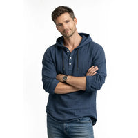 NobleLinen Hooded Shirt Dante