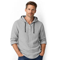 NobleLinen Hooded Shirt Dante