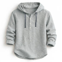NobleLinen Hooded Shirt Dante