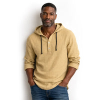 NobleLinen Hooded Shirt Dante