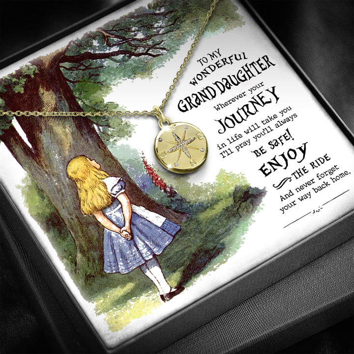 GrandDaughter - Alice Compass Necklace