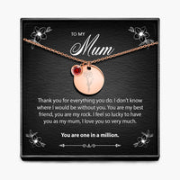 One In A Million -  Birth Month Pendant Necklace