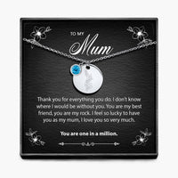 One In A Million -  Birth Month Pendant Necklace
