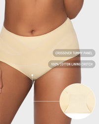 Seamless Tummy Control High-Waist Panties (5 Pack)