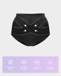 Seamless Tummy Control High-Waist Panties (5 Pack)
