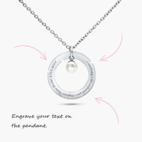 Bedankt - Bruidsmeisje Parelketting