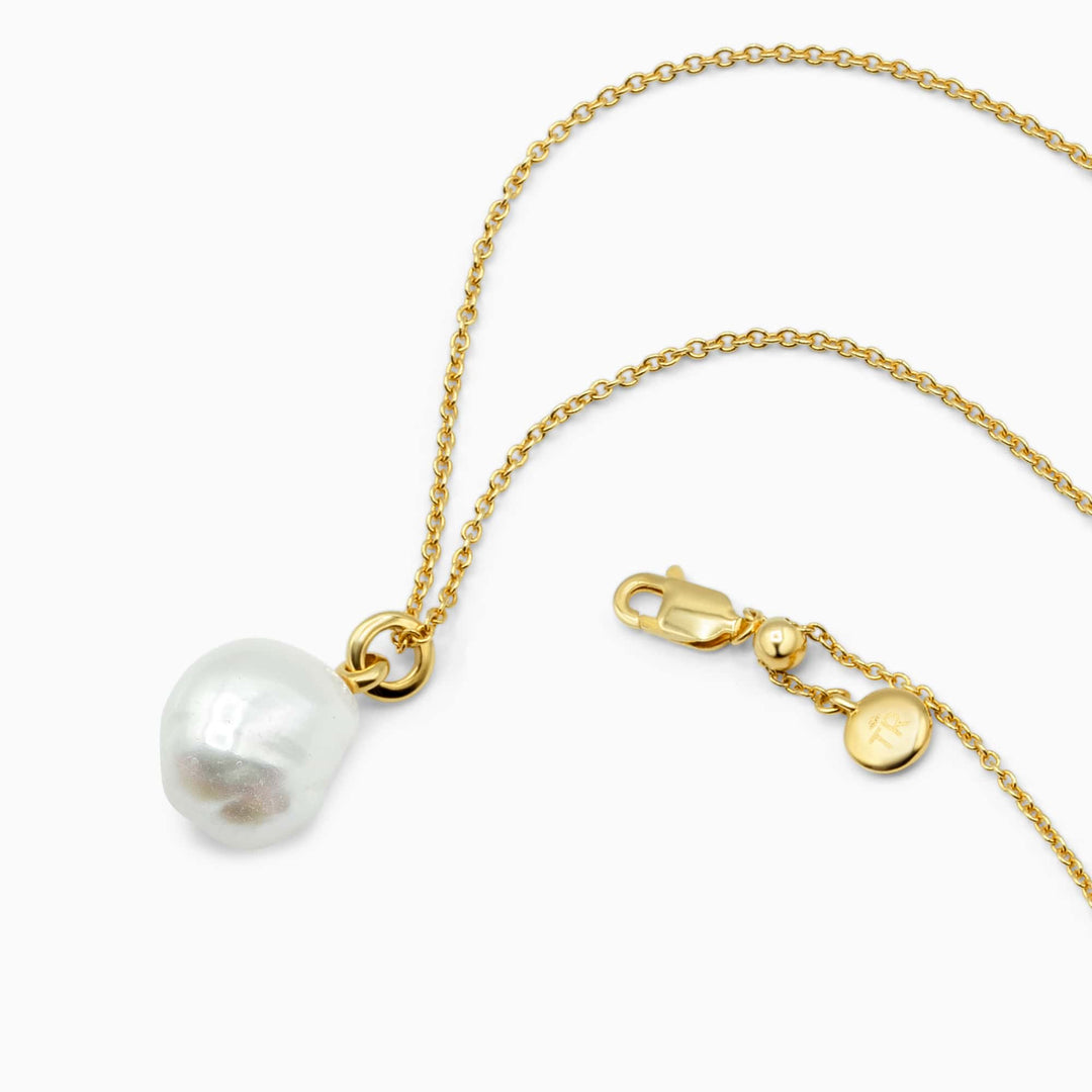 Hoofdstukken van Mijn Leven - Vrouw Zoetwater Barokke Parel Hanger Ketting