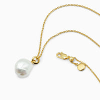 Hoofdstukken van Mijn Leven - Vrouw Zoetwater Barokke Parel Hanger Ketting