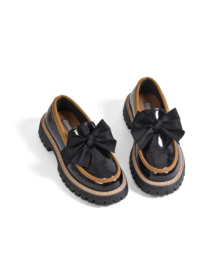 Valerie Bow Platform Loafers