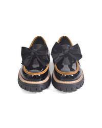 Valerie Bow Platform Loafers