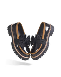 Valerie Bow Platform Loafers