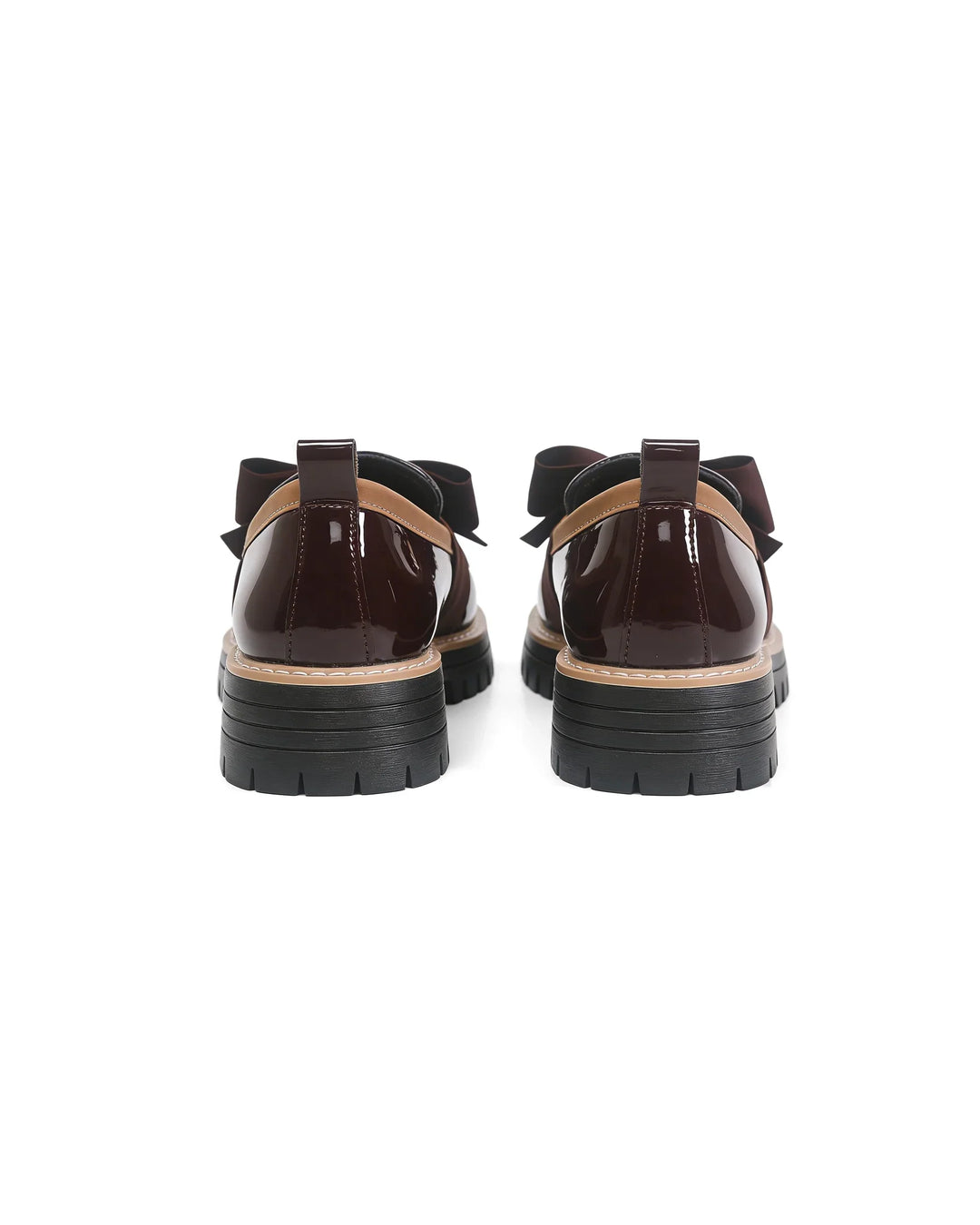 Valerie Bow Platform Loafers