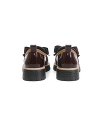 Valerie Bow Platform Loafers