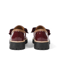 Valerie Bow Platform Loafers