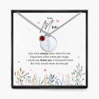 Duizendmaal Dank - Maandsteen Hanger Ketting