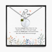 Duizendmaal Dank - Maandsteen Hanger Ketting