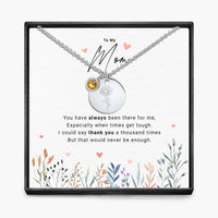 Duizendmaal Dank - Maandsteen Hanger Ketting