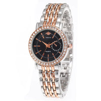 Crystal Bezel Watch