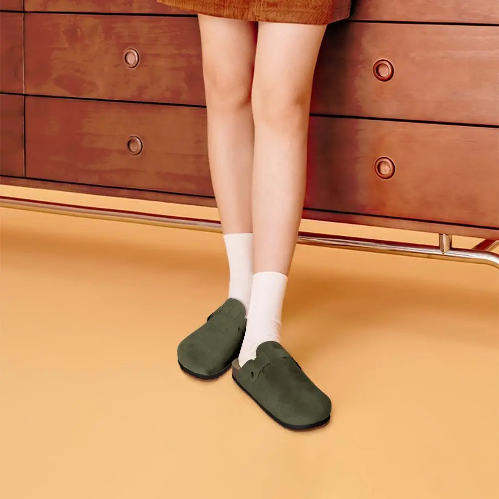 Suede Clogs Casual