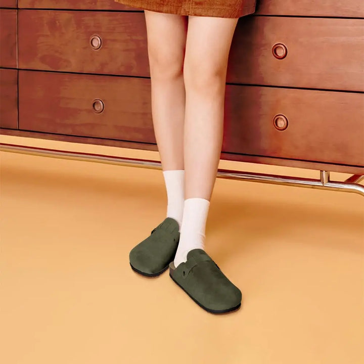 Suede Clogs Casual