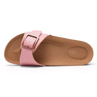 Elira – Minimal Cork Slide Sandals