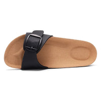 Elira – Minimal Cork Slide Sandals
