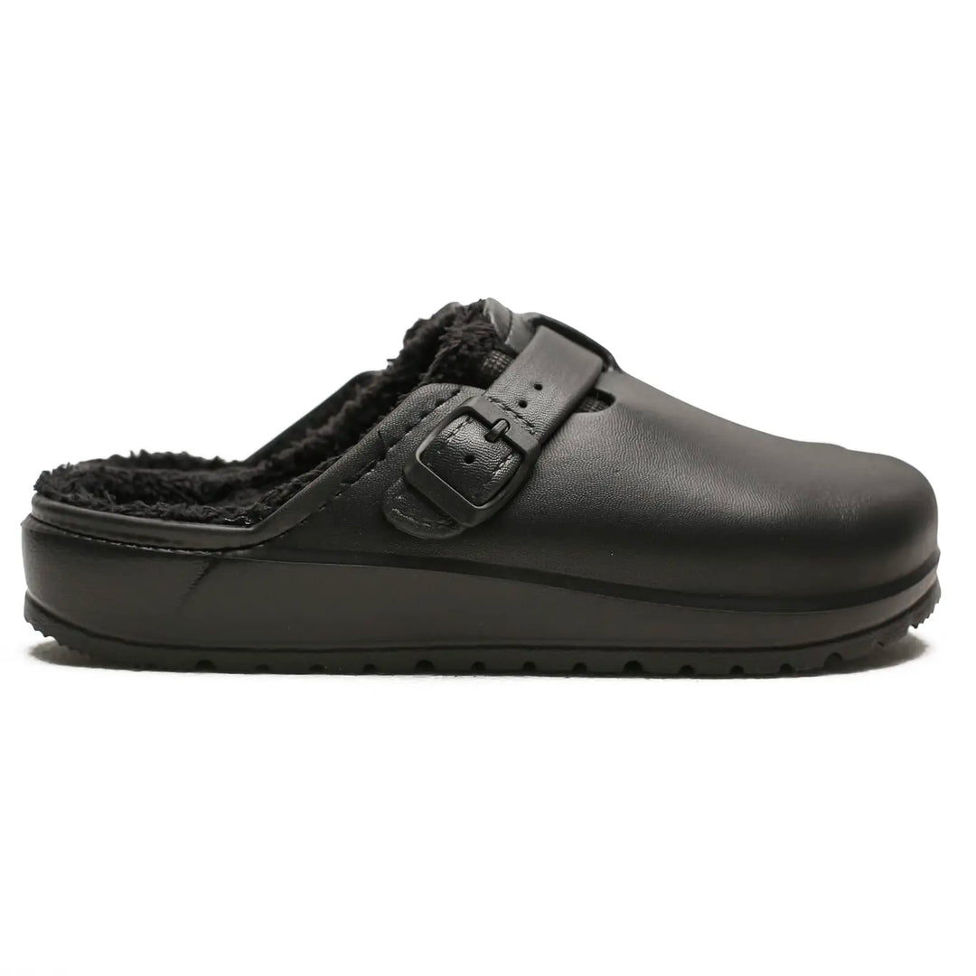 FrostMere – Plush-Lined Winter Comfort Clogs