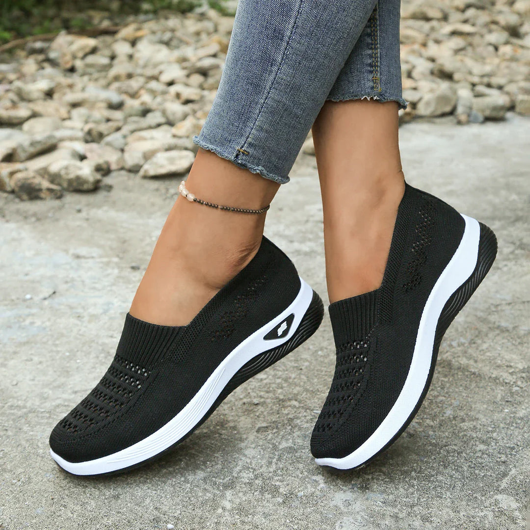 AeroFlex Knit Slip-On Sneakers
